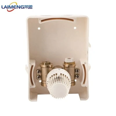 Chauffage du thermostat numérique Radiant Radiant Thermostat de chauffage Valve de mélange multibox